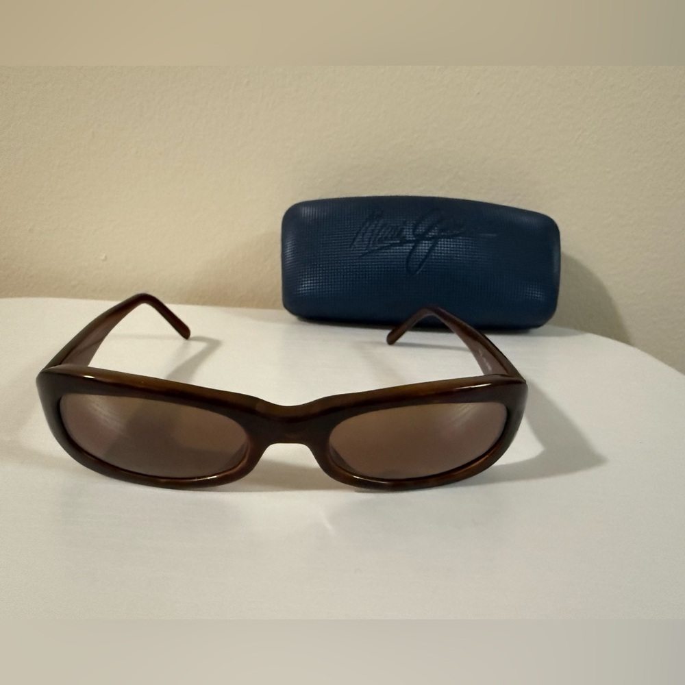Maui Jim’s sunglasses.